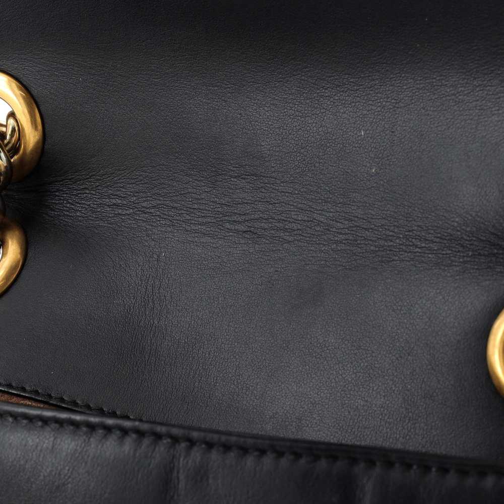 GUCCI GG Marmont Flap Bag Matelasse Leather Mini - image 8