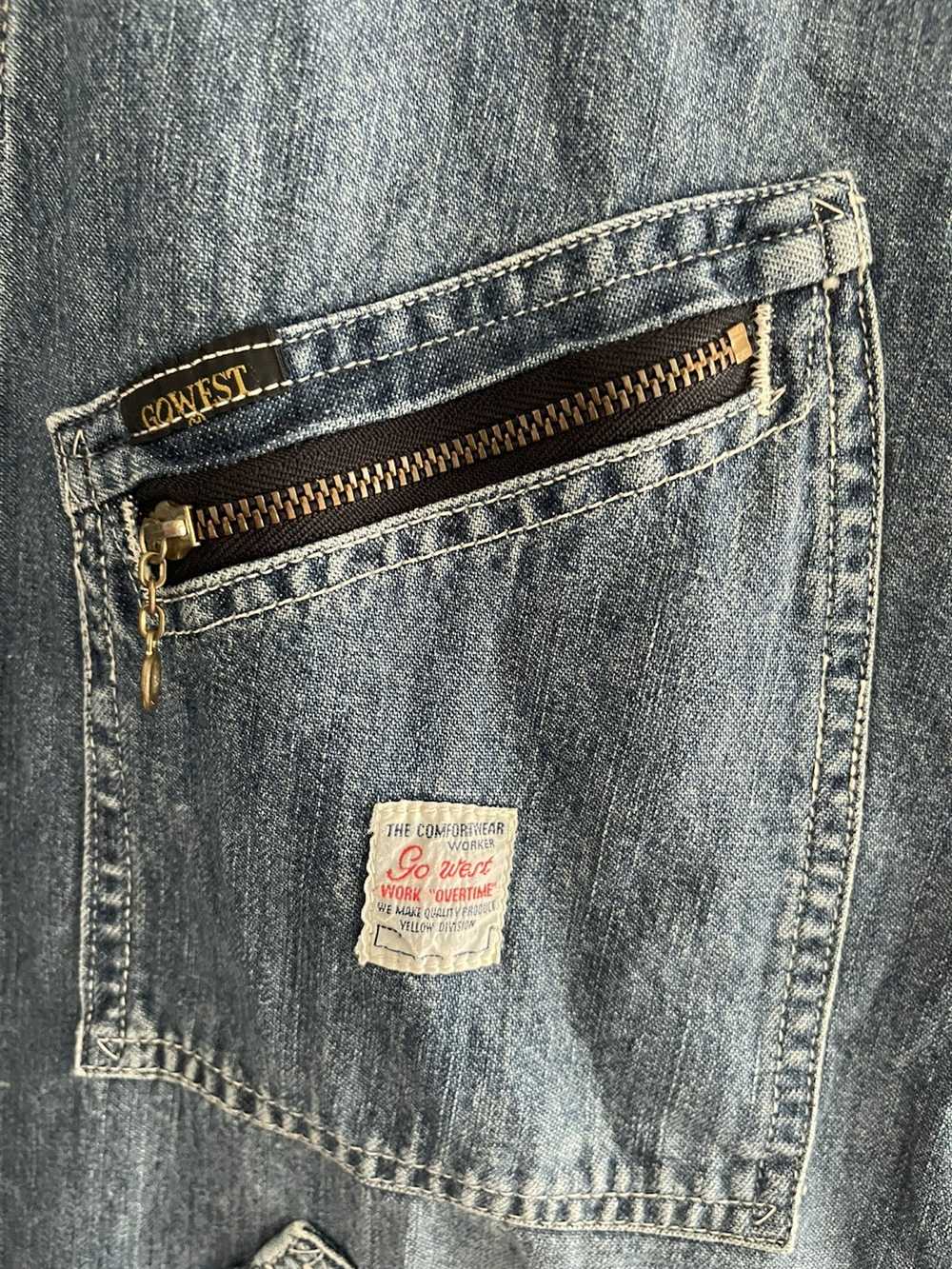 Japanese Brand × Vintage Go West workwear jacket - image 5