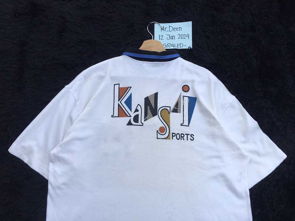 Kansai Yamamoto Rare Vintage KANSAI Sports Collar… - image 6