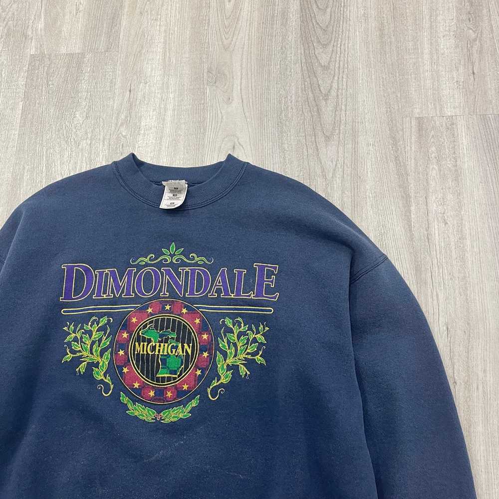 Fruit Of The Loom VINTAGE 90s Dimondale Michigan … - image 2