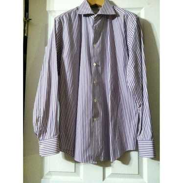 Pal Zileri PAL ZILERI MEN'S PURPLE 100% COTTON DRE