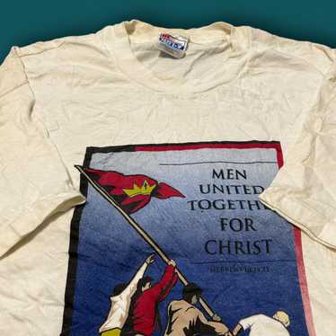 Vintage Vintage 90s Mens United Church T Shirt - image 1