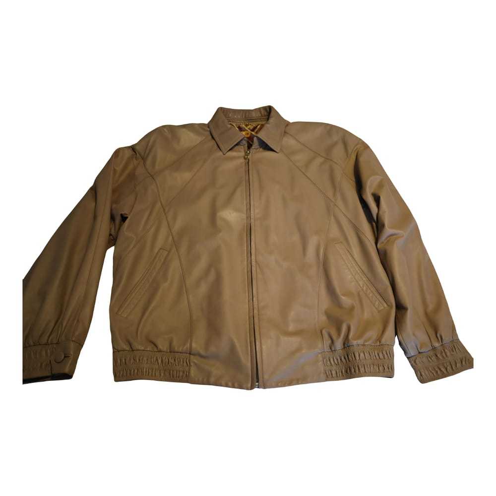 Brioni Leather jacket - image 1