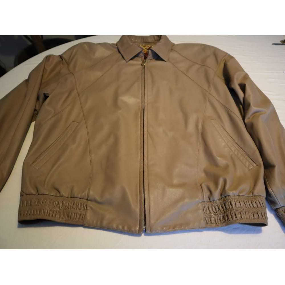 Brioni Leather jacket - image 3