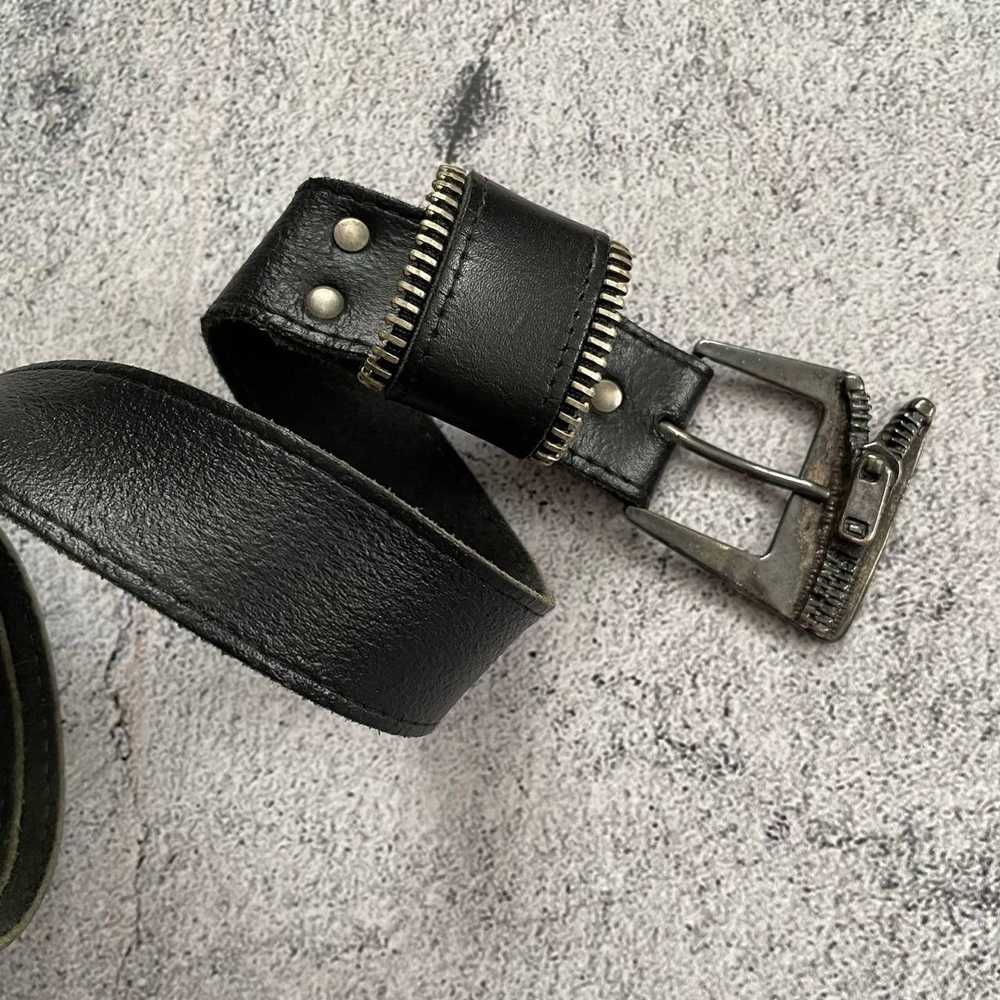 Avant Garde × Vintage Vintage Belt Zipper Buckle … - image 2