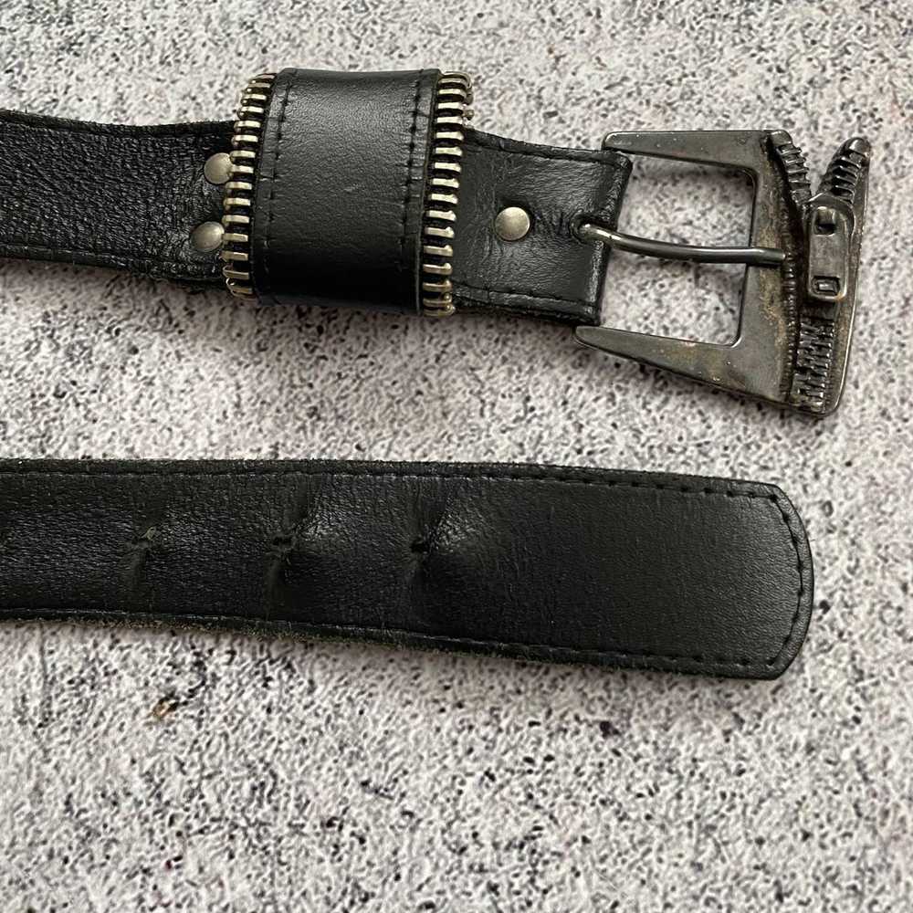 Avant Garde × Vintage Vintage Belt Zipper Buckle … - image 3