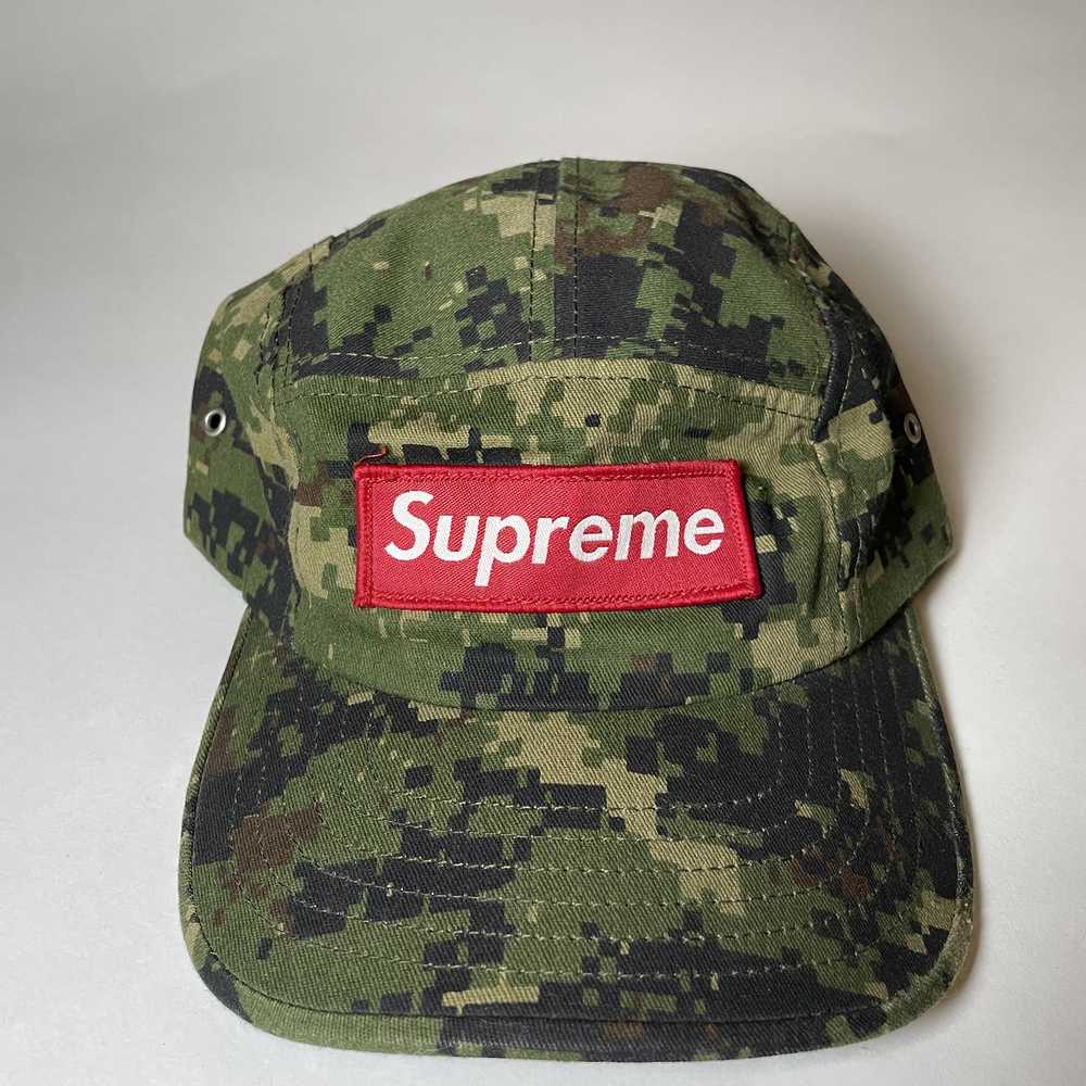 Supreme × Vintage vintage supreme 2001 green digi… - image 2