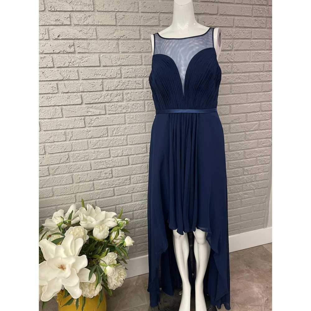 Other FORYOUDRESS Navy Blue Sleeveless Pleated Me… - image 1