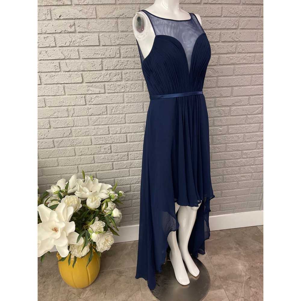 Other FORYOUDRESS Navy Blue Sleeveless Pleated Me… - image 5