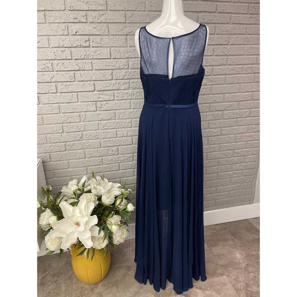 Other FORYOUDRESS Navy Blue Sleeveless Pleated Me… - image 7