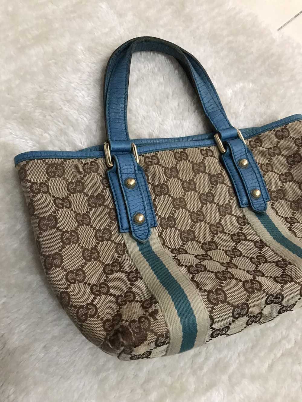 Gucci Gucci GG Pattern Mini tote hand Bag - image 10