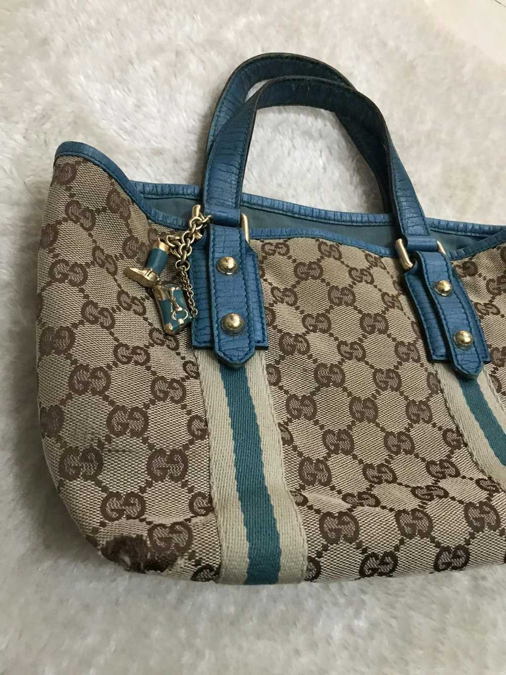 Gucci Gucci GG Pattern Mini tote hand Bag - image 8