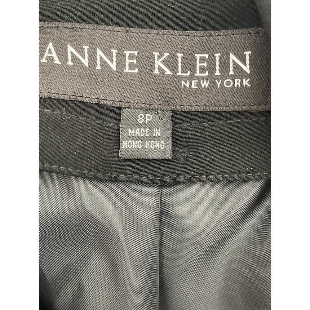 Anne Klein Anne Klein New York Black Long Coat Si… - image 11