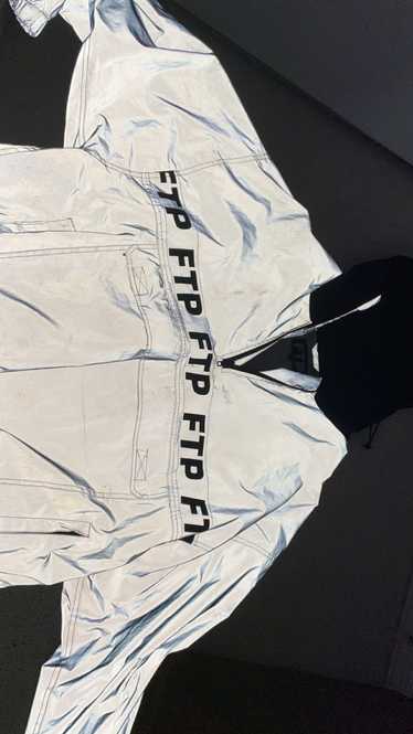 Fuck The Population FTP reflective anorak