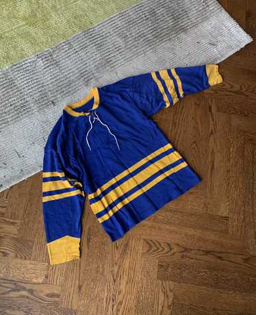 Vintage 1960s Roush Sporting Good 85 Football Jersey T Shirt