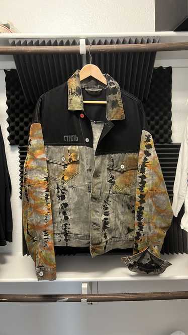 Heron Preston Tie Dye Denim Jacket