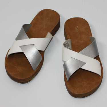 Other Wanted Footwear Heidi Cross Band Slide Sanda