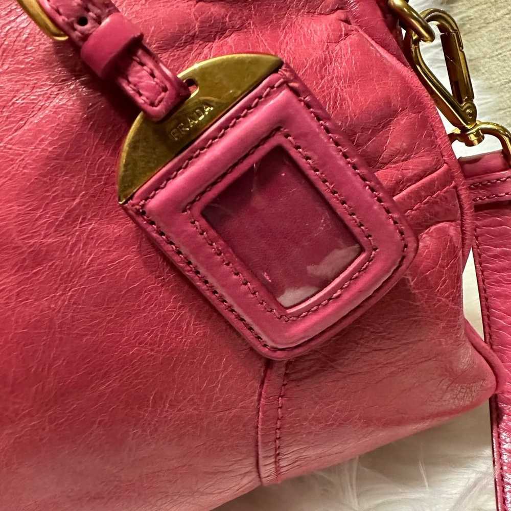 PRADA Leather Nappa 2Way Shoulder Handbag - image 5