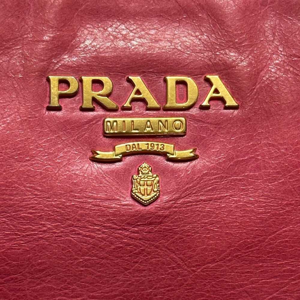 PRADA Leather Nappa 2Way Shoulder Handbag - image 6