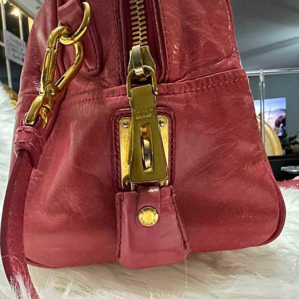 PRADA Leather Nappa 2Way Shoulder Handbag - image 7
