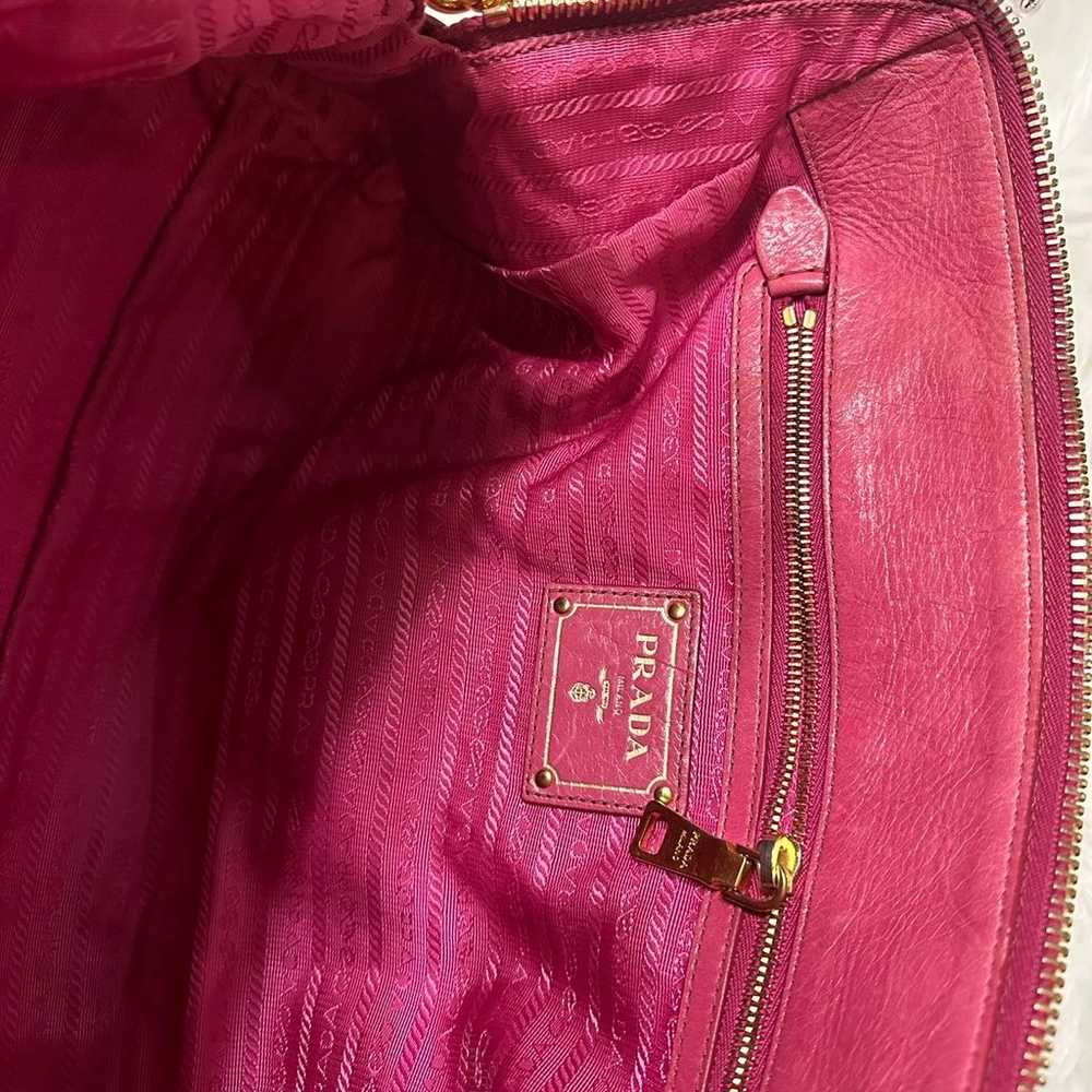 PRADA Leather Nappa 2Way Shoulder Handbag - image 9