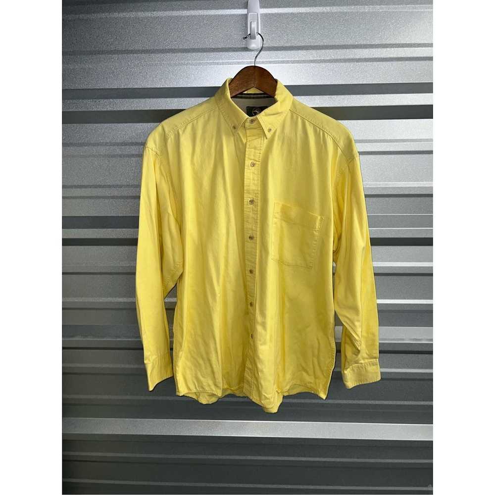 Duck Head 80s Yellow Duck Head Made in USA Oxford… - image 1