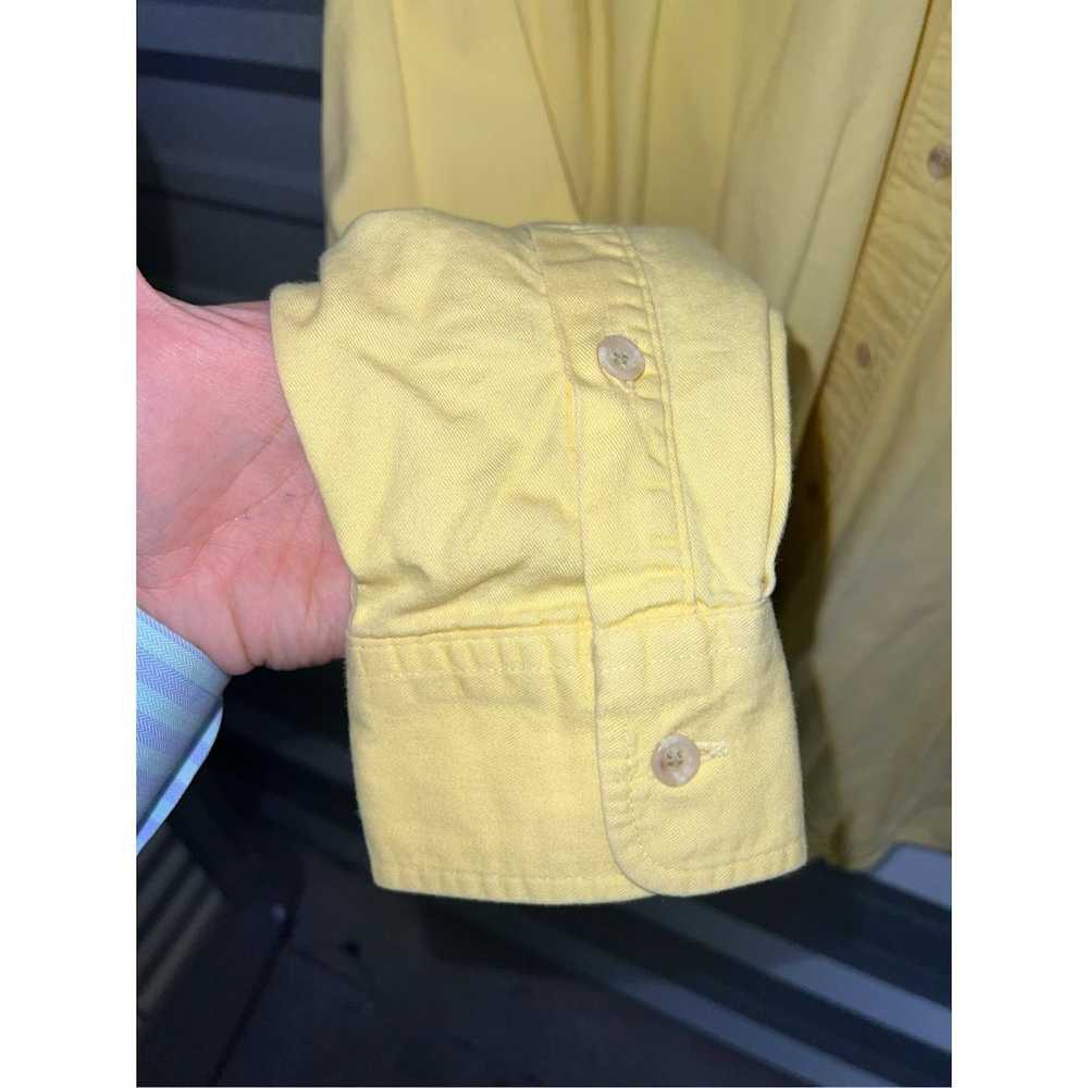 Duck Head 80s Yellow Duck Head Made in USA Oxford… - image 5