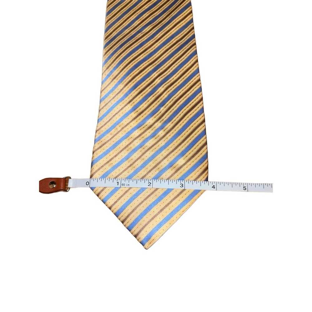 Stefano Ricci Stefano Ricci Gold & Blue Striped 1… - image 3