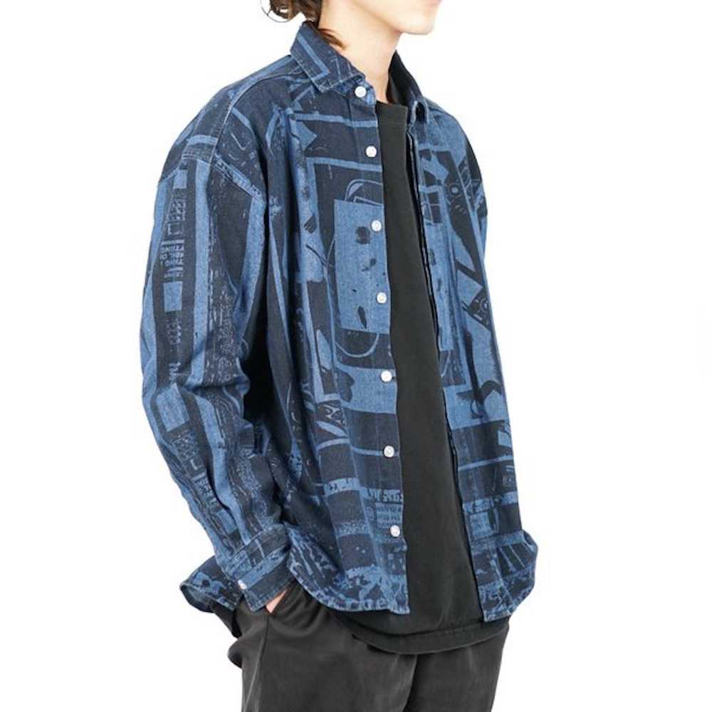 Cav Empt Cav Empt Frame Denim Big Shirt 2015 - image 1