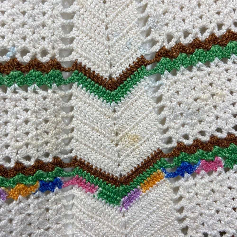 Handmade Vintage Handmade Crochet Apron - image 2