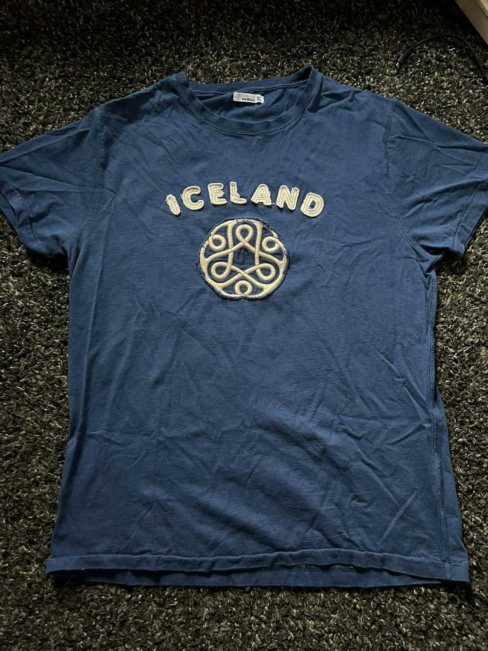 Vintage Blue Vintage Iceland shirt - image 1