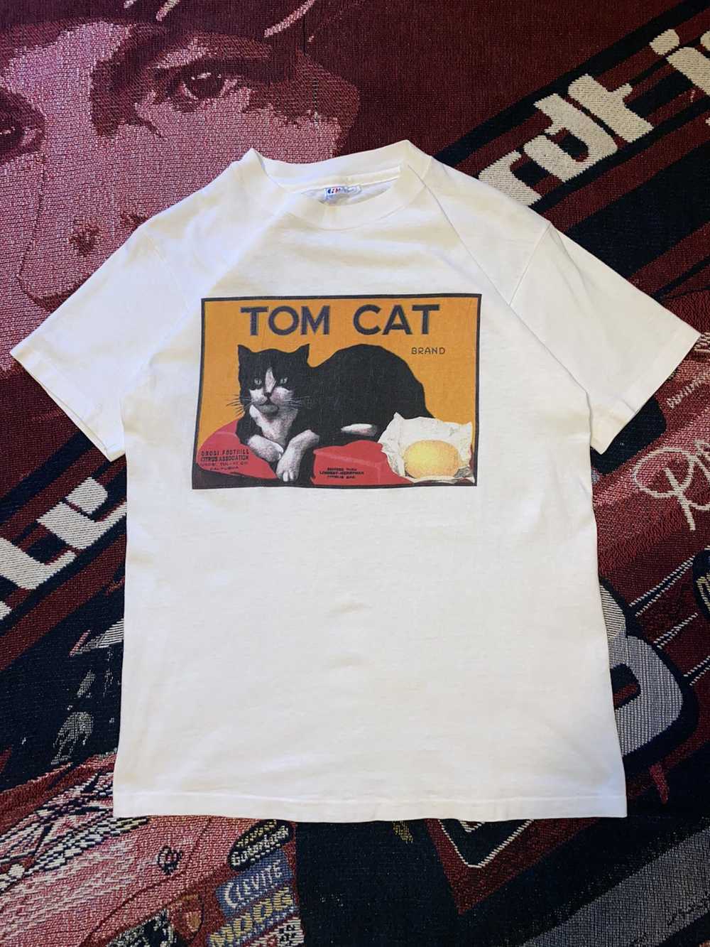 Hanes × Vintage 90’s Tom cat brand orosi foothill… - image 1