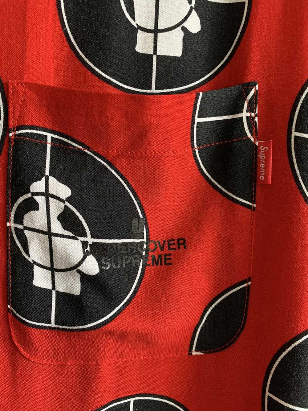 Public Enemy × Supreme × Undercover Shirt Red Pub… - image 3