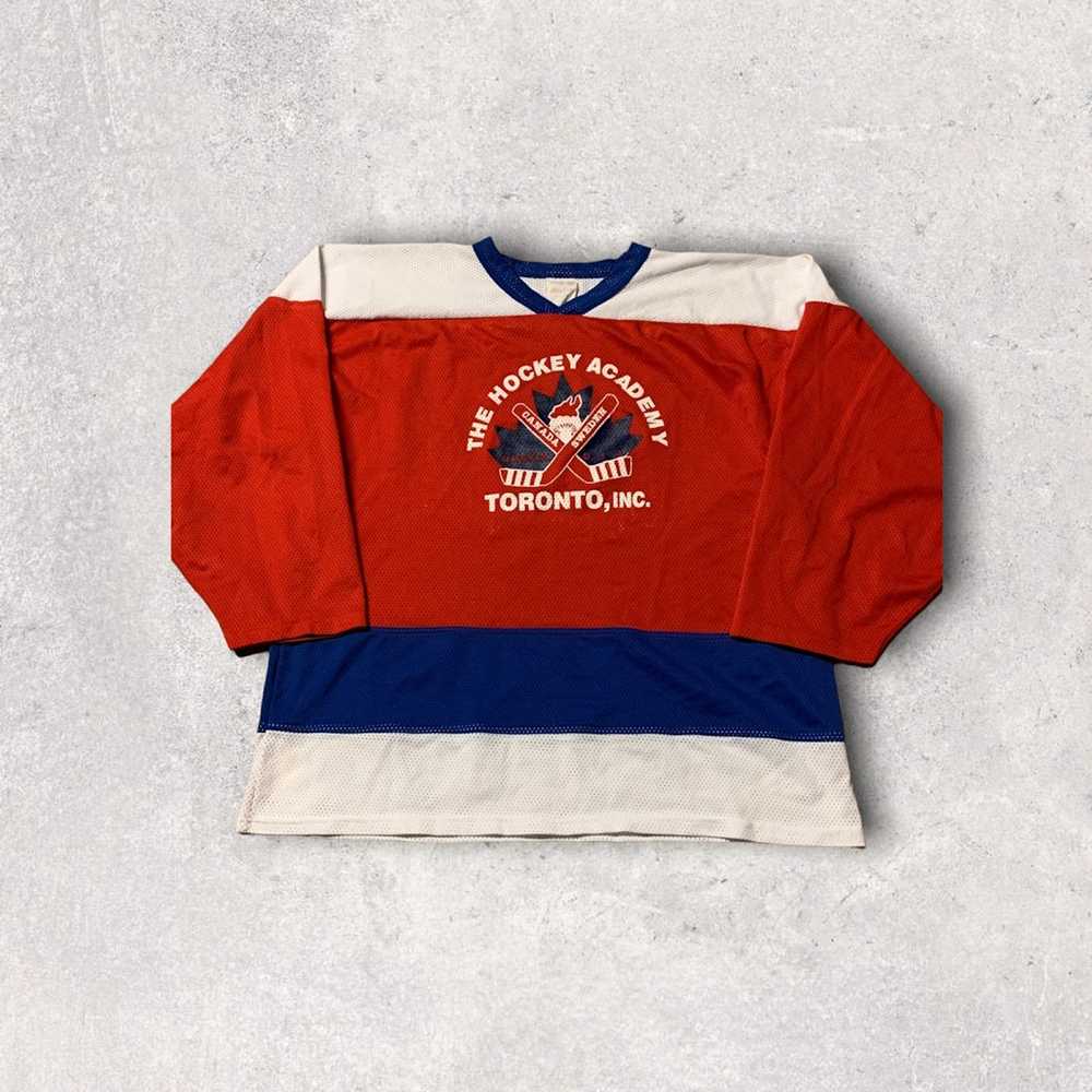 Vintage Vintage 90s Hockey Goalie Jersey The Hock… - image 1