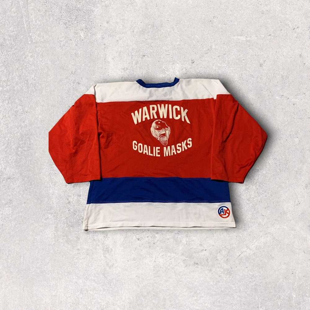 Vintage Vintage 90s Hockey Goalie Jersey The Hock… - image 2