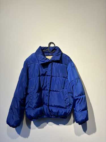 Vintage Blue Bomber Jacket