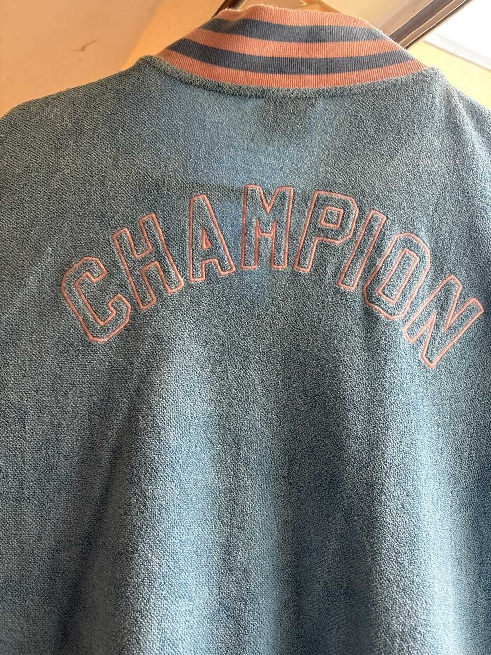 Champion Vintage Champion Terry Cloth Zip-up - image 5