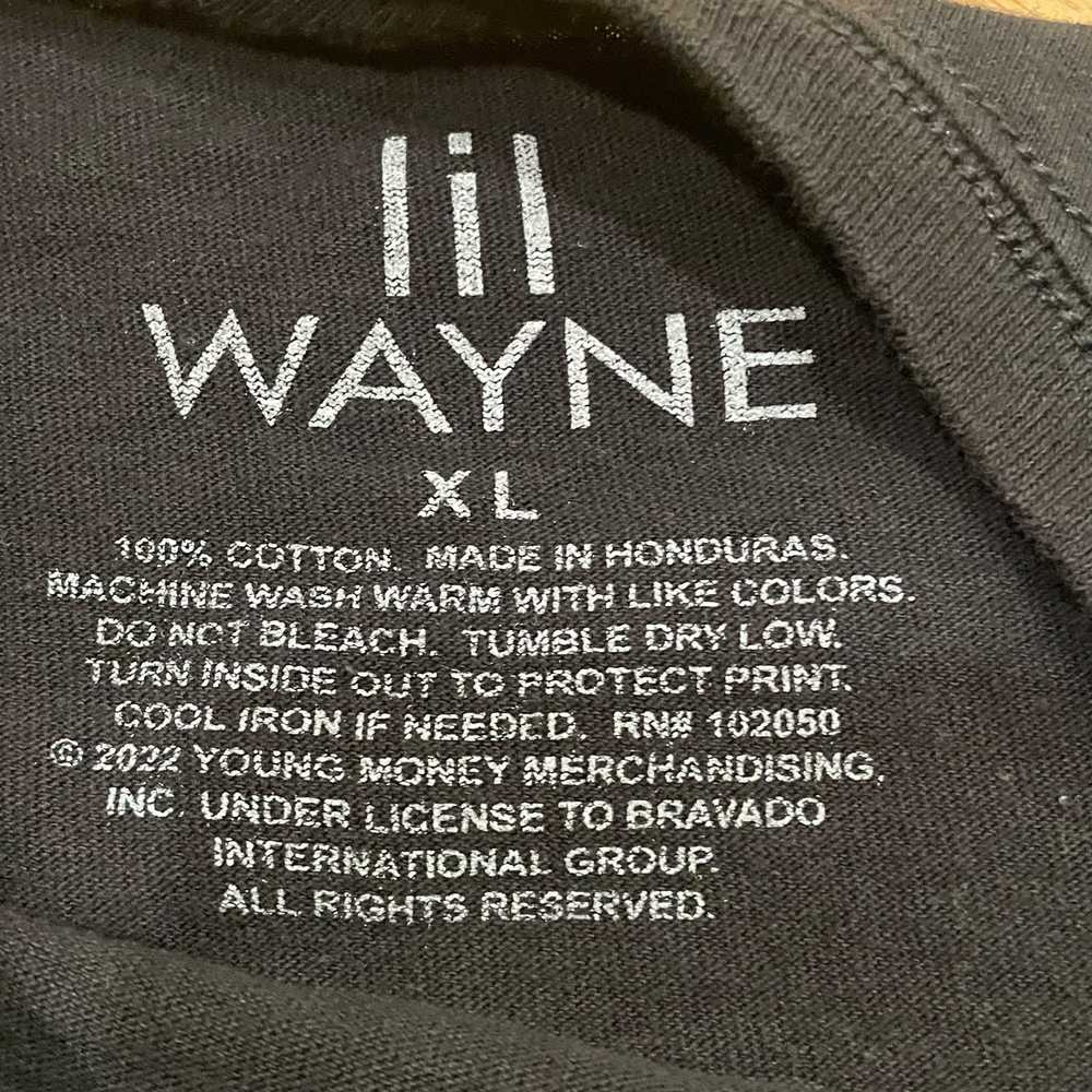 Blank Vintage Lil Wayne T-Shirt retro hip hop rap… - image 2