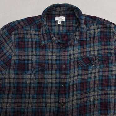 Sonoma Sonoma Tartan Flannel Shirt Mens Size Extra