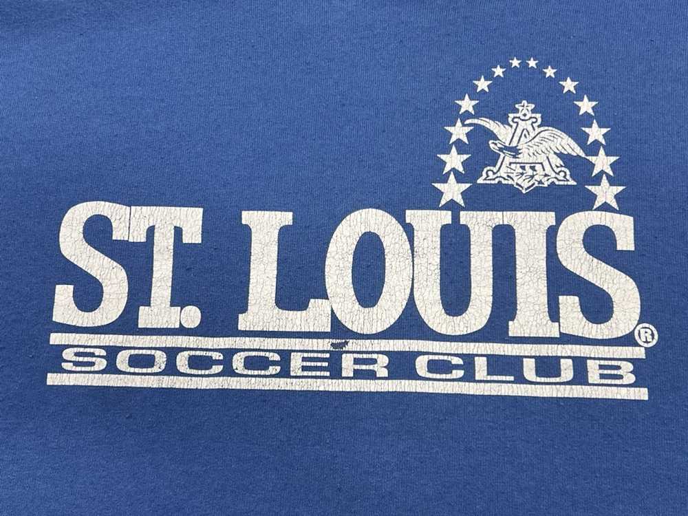 Streetwear × Vintage Y2k St Louis Soccer Club Hoo… - image 2