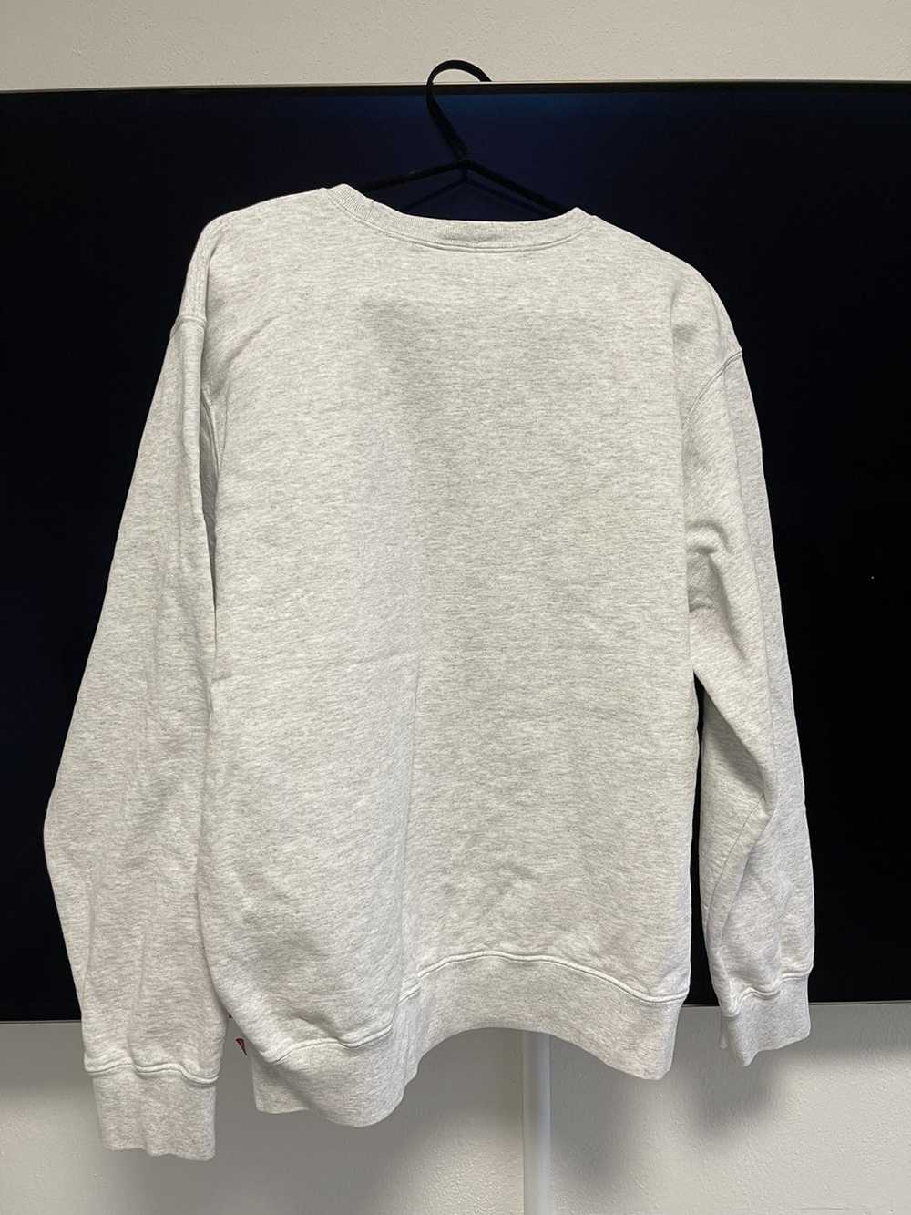 Supreme Supreme Underline Crewneck Ash Grey - image 3