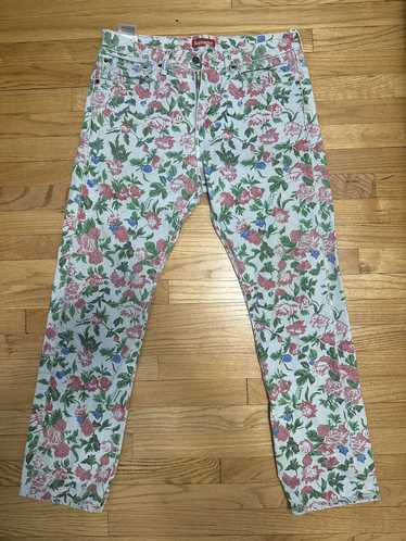 Levi's × Supreme Supreme x Levi’s 505 Floral Rose… - image 1