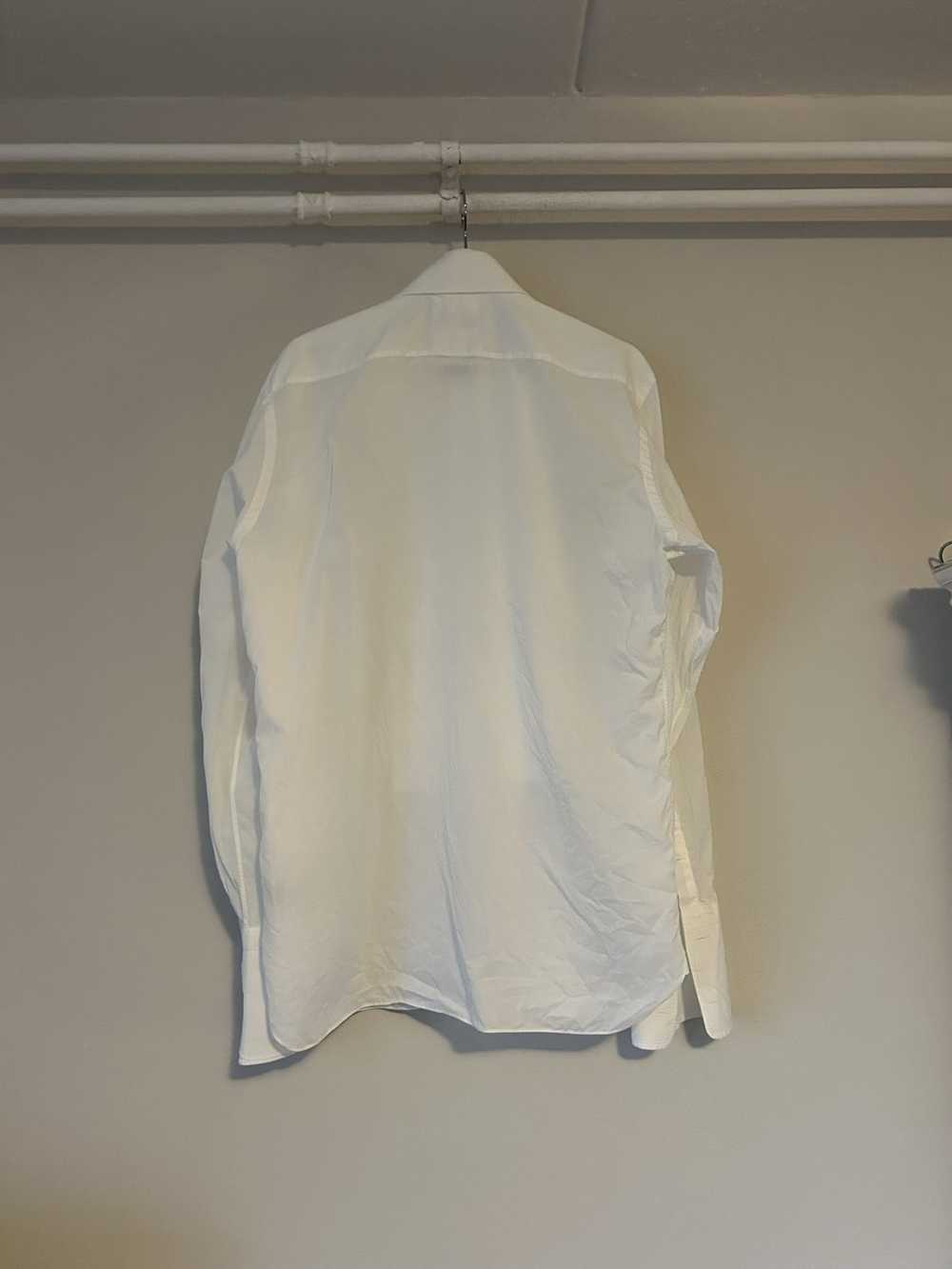 Tom Ford White Double Cuff Tuxedo Shirt - image 7