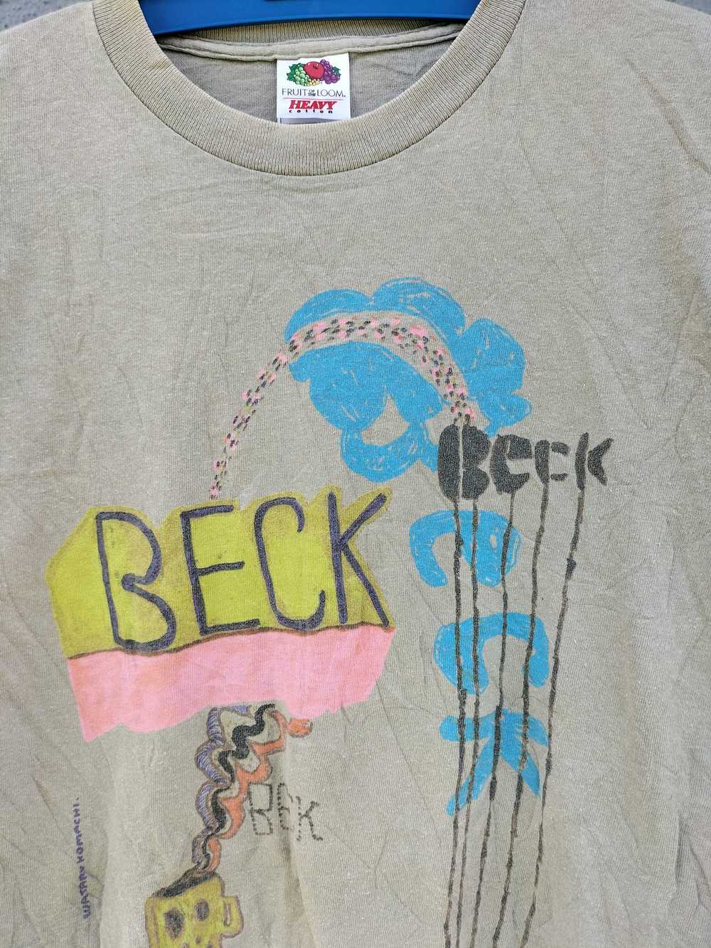 Band Tees Vintage Y2K Beck Tshirt - image 3