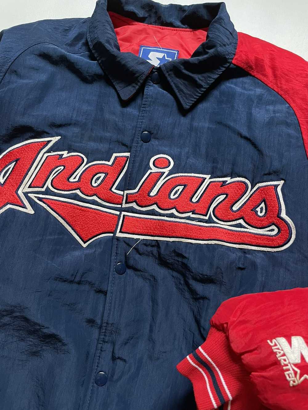 MLB × Starter × Vintage Vintage Cleveland Indians… - image 2