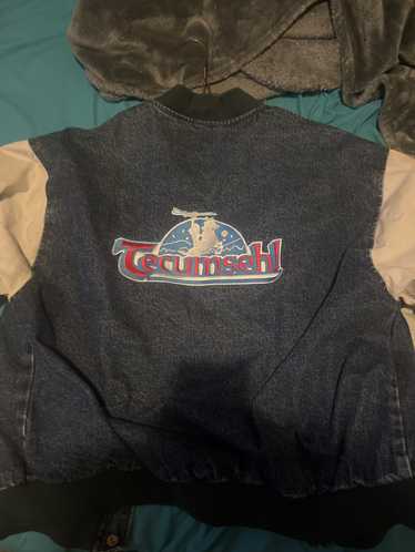 Gildan Denim tecumseh vintage bomber jacket