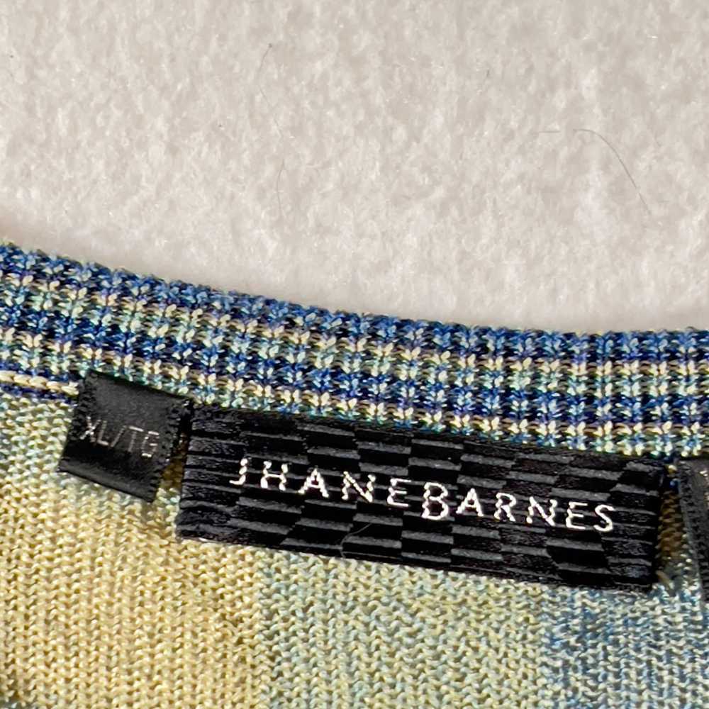 Jhane Barnes Jhane Barnes Sweater Mens XL 100% Si… - image 2