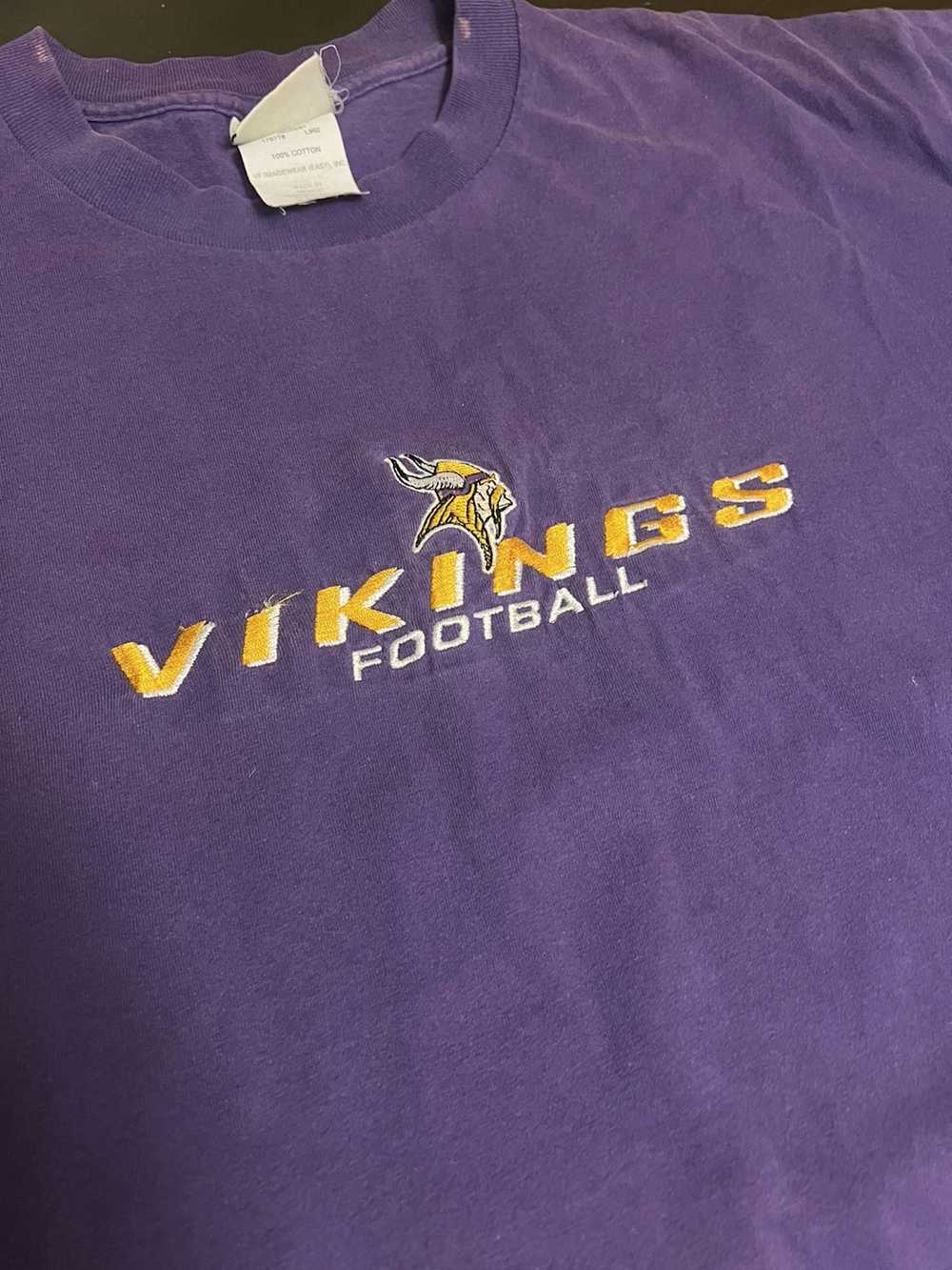 Lee × NFL × Vintage 2000’s stitched Minnesota Vik… - image 1