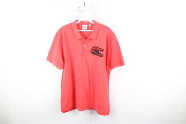 Lacoste × Vintage Lacoste Big Croc Logo Collared … - image 1