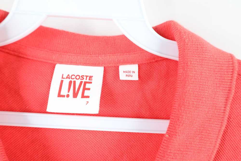 Lacoste × Vintage Lacoste Big Croc Logo Collared … - image 6